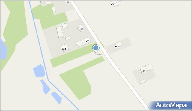 Gruszczyce, Gruszczyce, 39b, mapa Gruszczyce