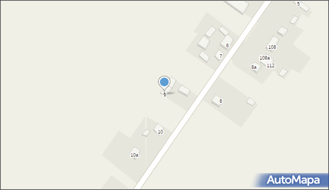 Gruszczyce, Gruszczyce, 9, mapa Gruszczyce