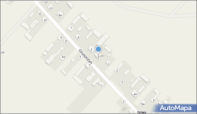 Gruszczyn, Gruszczyn, 2, mapa Gruszczyn