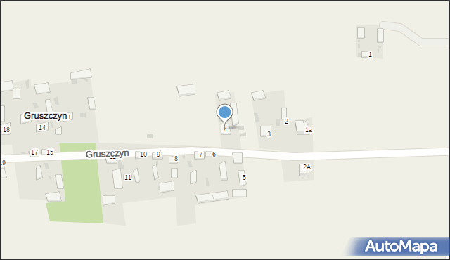 Gruszczyn, Gruszczyn, 4, mapa Gruszczyn