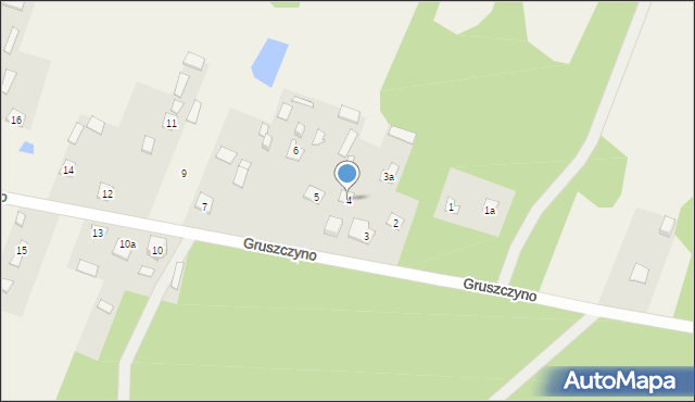 Gruszczyno, Gruszczyno, 4, mapa Gruszczyno
