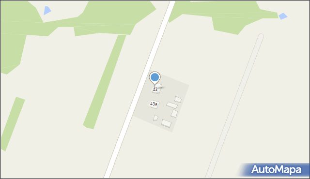 Gruszczyno, Gruszczyno, 43, mapa Gruszczyno