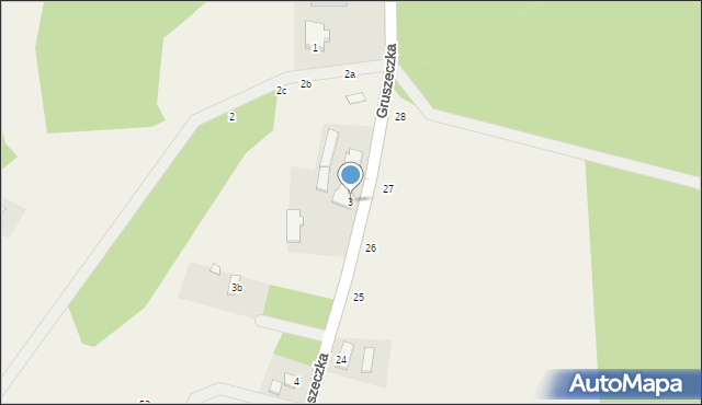 Gruszeczka, Gruszeczka, 3, mapa Gruszeczka