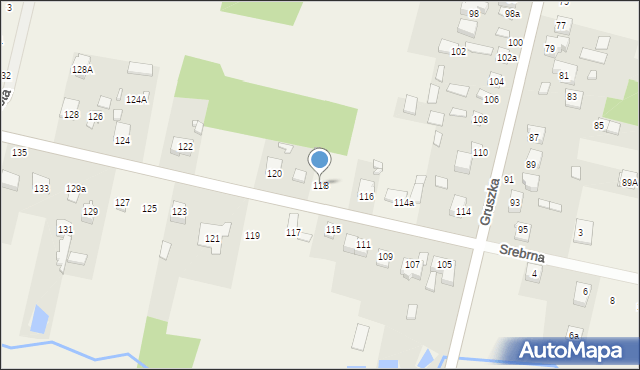 Gruszka, Gruszka, 118, mapa Gruszka