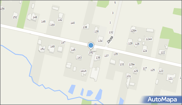 Gruszka, Gruszka, 141, mapa Gruszka