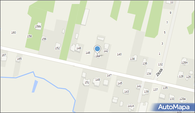 Gruszka, Gruszka, 144, mapa Gruszka