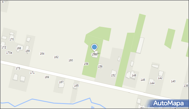 Gruszka, Gruszka, 158b, mapa Gruszka