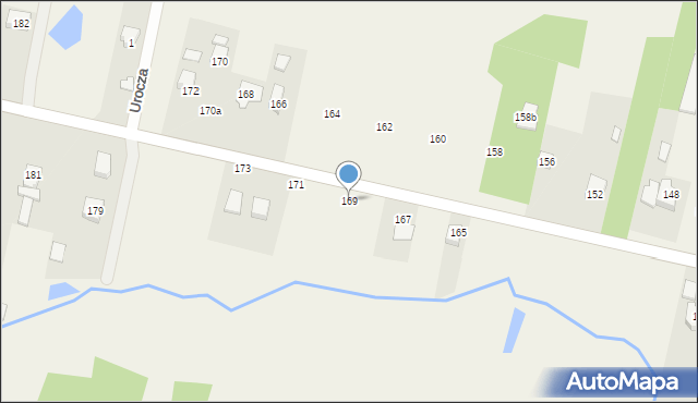 Gruszka, Gruszka, 169, mapa Gruszka