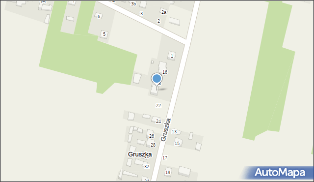 Gruszka, Gruszka, 20, mapa Gruszka