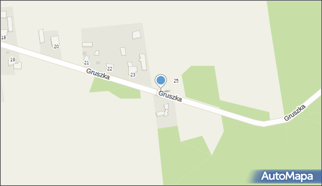 Gruszka, Gruszka, 24, mapa Gruszka