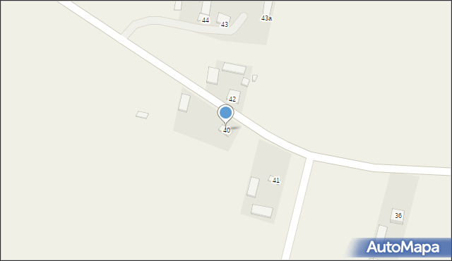 Gruszka Duża, Gruszka Duża, 40, mapa Gruszka Duża