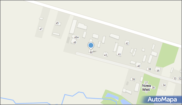 Gruszka Mała Druga, Gruszka Mała Druga, 44, mapa Gruszka Mała Druga