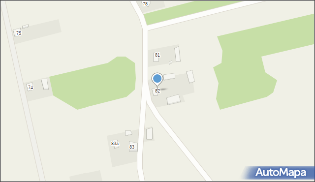 Gruszki, Gruszki, 82, mapa Gruszki