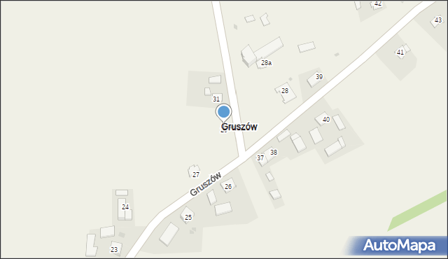 Gruszów, Gruszów, 29, mapa Gruszów