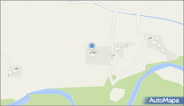 Gruszów, Gruszów, 107a, mapa Gruszów