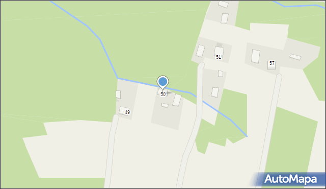 Gruszów Mały, Gruszów Mały, 50, mapa Gruszów Mały