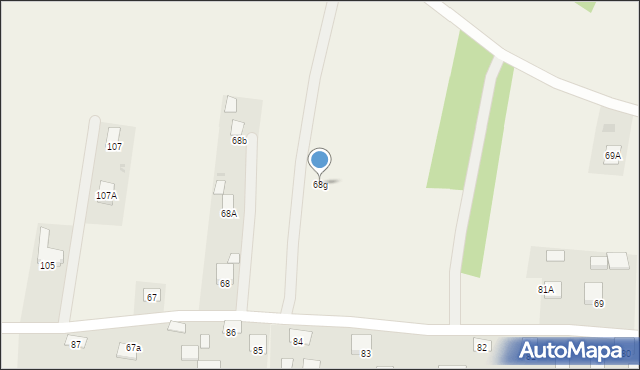 Gruszów Mały, Gruszów Mały, 68g, mapa Gruszów Mały