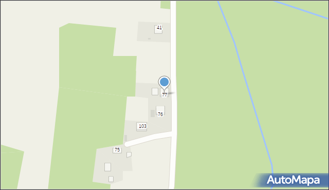 Gruszów Mały, Gruszów Mały, 77, mapa Gruszów Mały