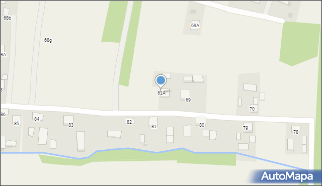 Gruszów Mały, Gruszów Mały, 81A, mapa Gruszów Mały