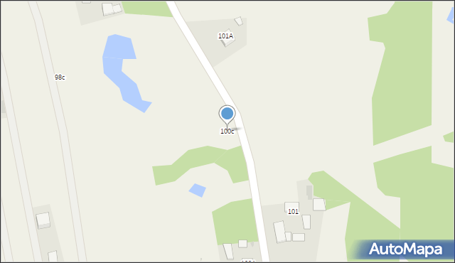 Gruszów Wielki, Gruszów Wielki, 100c, mapa Gruszów Wielki