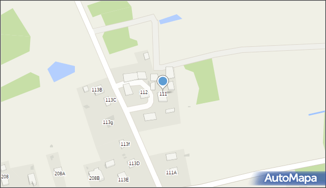 Gruszów Wielki, Gruszów Wielki, 111, mapa Gruszów Wielki