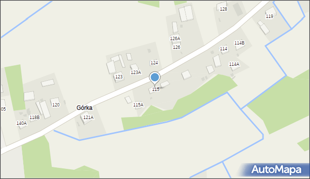 Gruszów Wielki, Gruszów Wielki, 115, mapa Gruszów Wielki