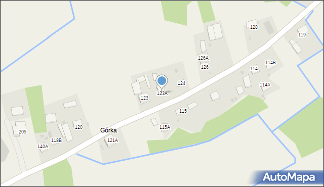 Gruszów Wielki, Gruszów Wielki, 123A, mapa Gruszów Wielki