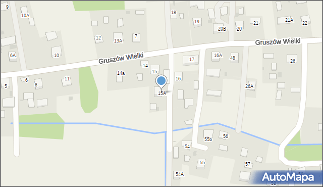 Gruszów Wielki, Gruszów Wielki, 15A, mapa Gruszów Wielki