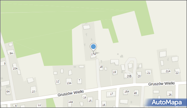Gruszów Wielki, Gruszów Wielki, 17A, mapa Gruszów Wielki