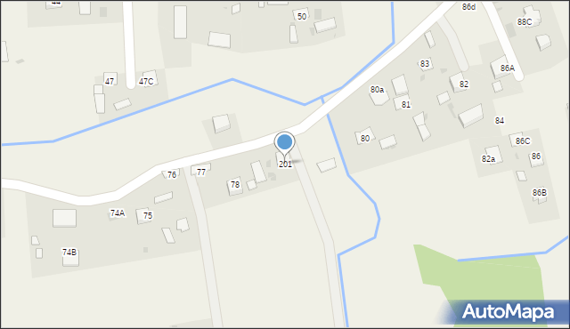 Gruszów Wielki, Gruszów Wielki, 201, mapa Gruszów Wielki