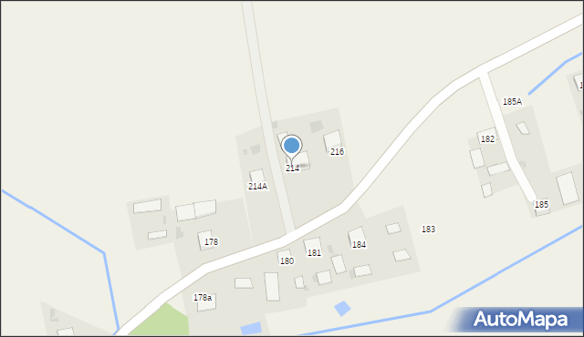 Gruszów Wielki, Gruszów Wielki, 214, mapa Gruszów Wielki