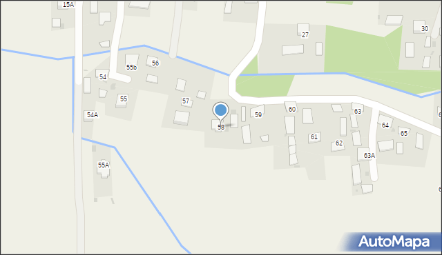 Gruszów Wielki, Gruszów Wielki, 58, mapa Gruszów Wielki