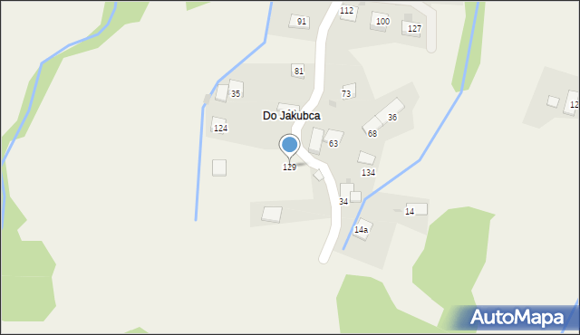 Gruszowiec, Gruszowiec, 129, mapa Gruszowiec