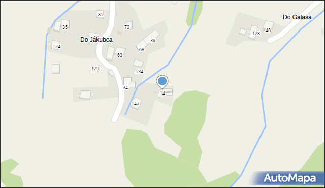 Gruszowiec, Gruszowiec, 14, mapa Gruszowiec