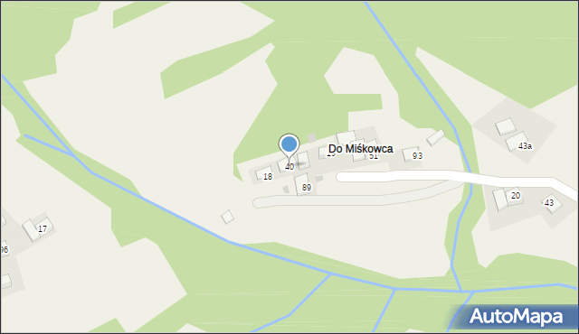 Gruszowiec, Gruszowiec, 40, mapa Gruszowiec