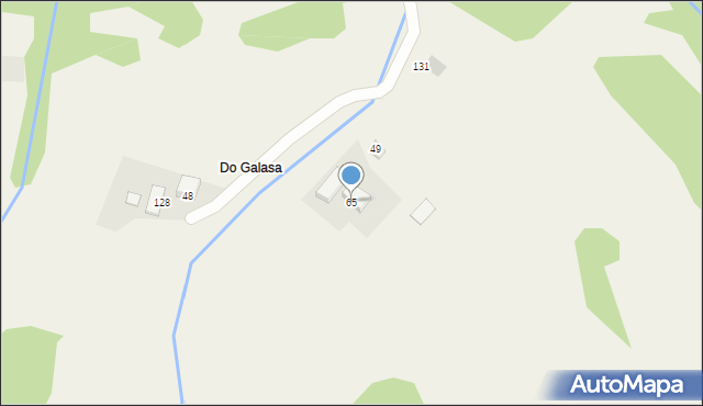 Gruszowiec, Gruszowiec, 65, mapa Gruszowiec