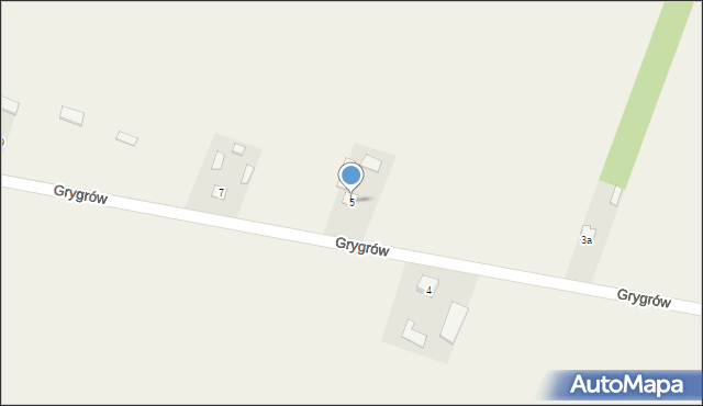 Grygrów, Grygrów, 5, mapa Grygrów