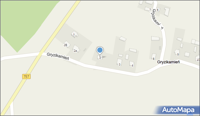 Gryzikamień, Gryzikamień, 2, mapa Gryzikamień