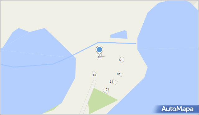 Gryźliny, Gryźliny, 67, mapa Gryźliny