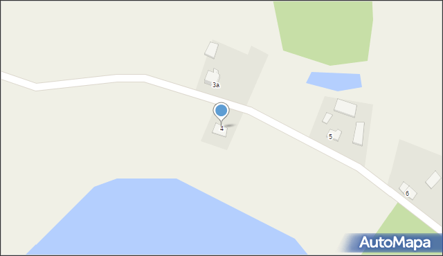 Gryźliny, Gryźliny, 4, mapa Gryźliny