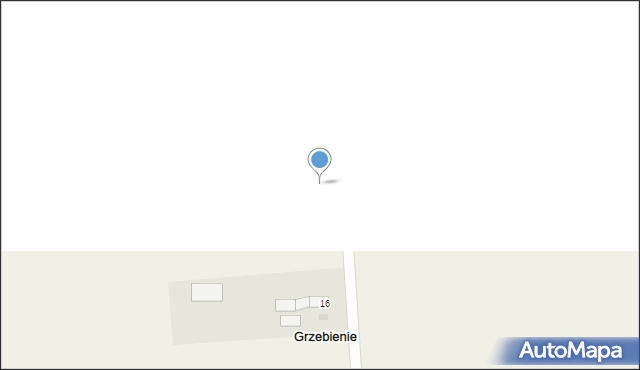 Grzebienie, Grzebienie, 15, mapa Grzebienie