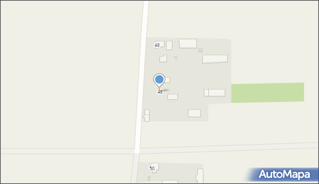 Grzebienie, Grzebienie, 48, mapa Grzebienie