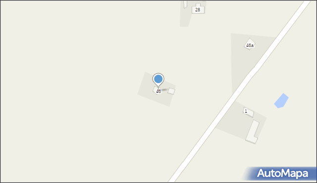 Grzęby, Grzęby, 46, mapa Grzęby