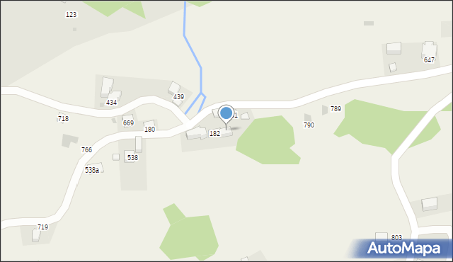 Grzechynia, Grzechynia, 301, mapa Grzechynia