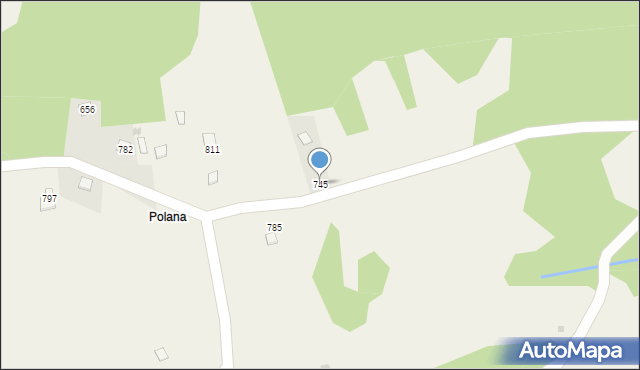 Grzechynia, Grzechynia, 745, mapa Grzechynia