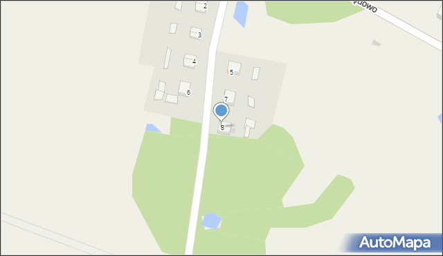 Grzędowo, Grzędowo, 8a, mapa Grzędowo