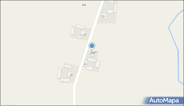 Grzegorzowice, Grzegorzowice, 21a, mapa Grzegorzowice