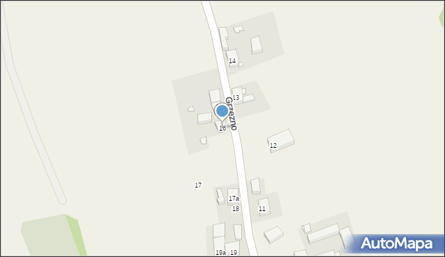 Grzęzno, Grzęzno, 16, mapa Grzęzno