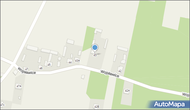 Grzmucin, Grzmucin, 43, mapa Grzmucin