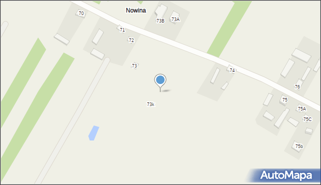 Grzmucin, Grzmucin, 73h, mapa Grzmucin